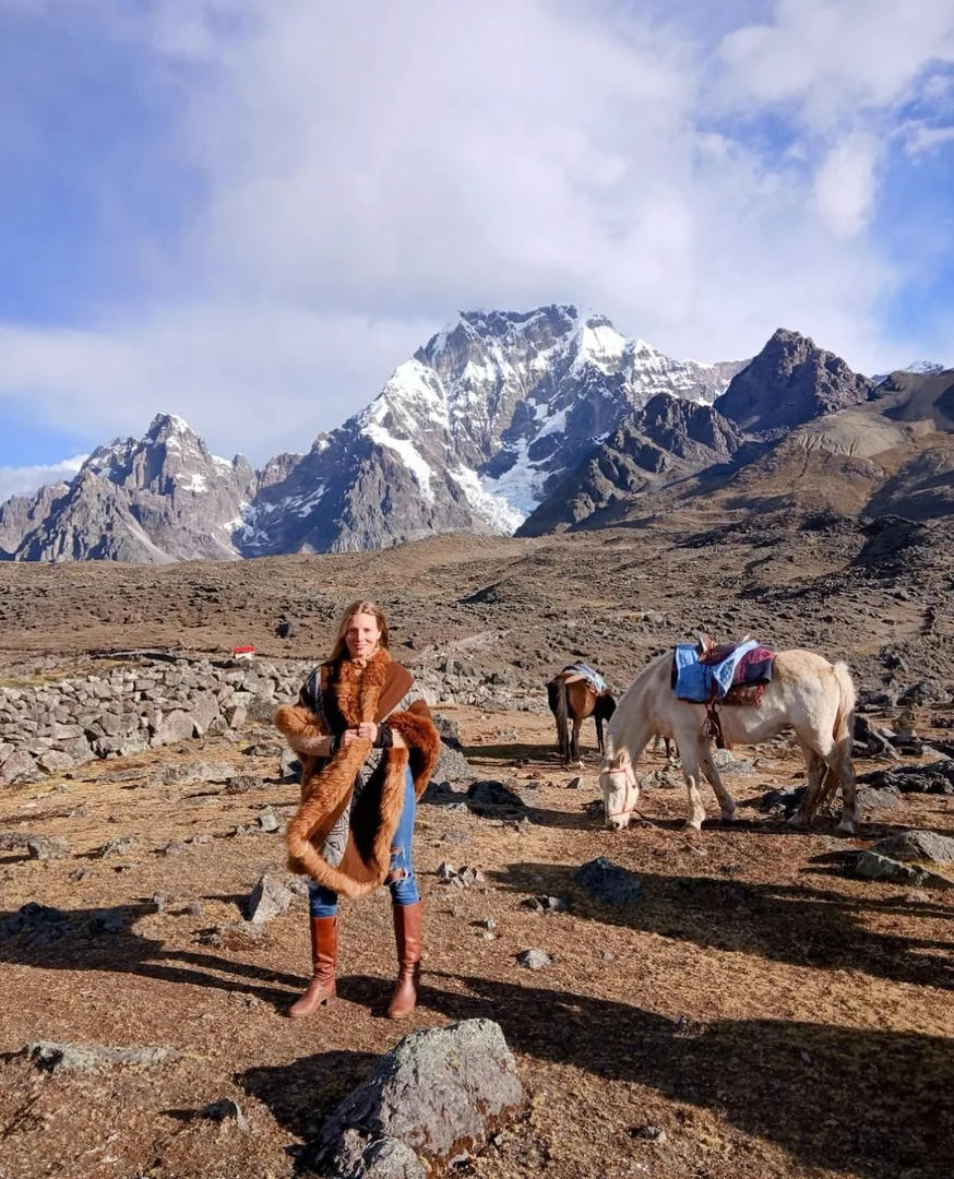 Ausangate Mountain from Pacchanta