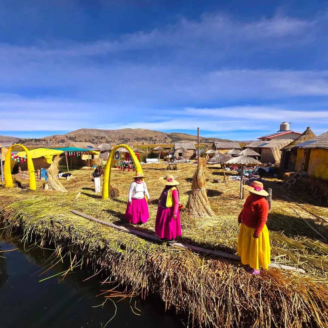 Uros community in Puno