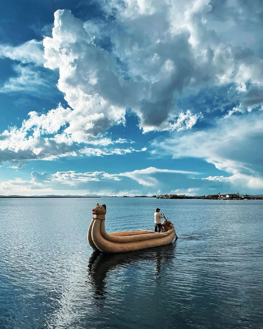 Paisajes del Lago Titicaca