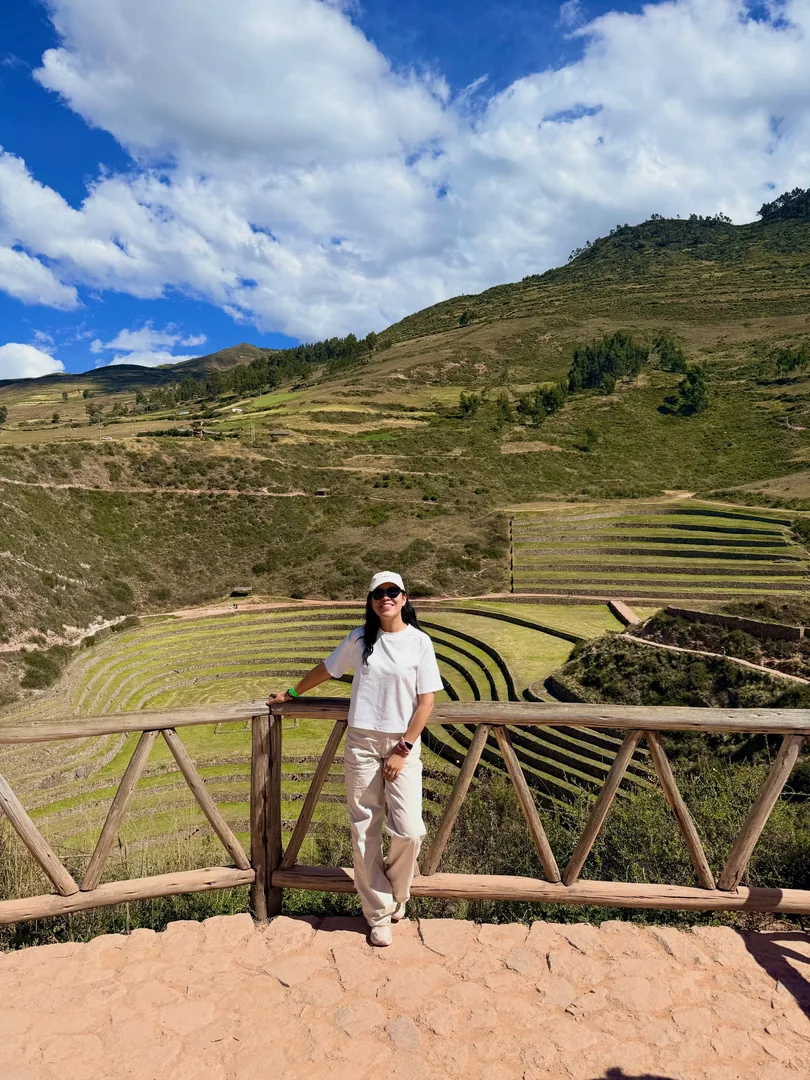 Circular terraces at Moray